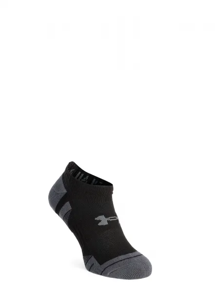 Ponožky Under Armour Performance Cotton No Show 3-Pack - black/black/pitch gray