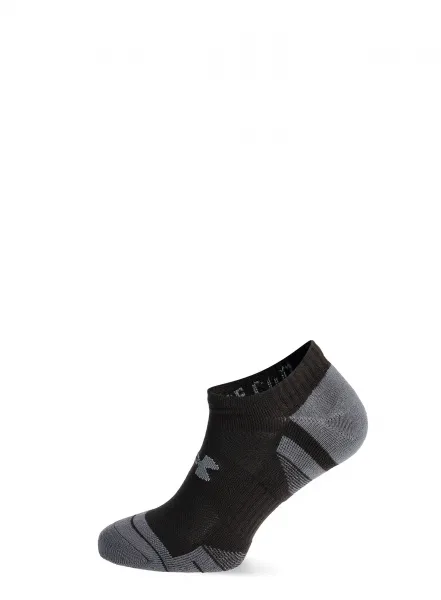 Ponožky Under Armour Performance Cotton No Show 3-Pack - black/black/pitch gray