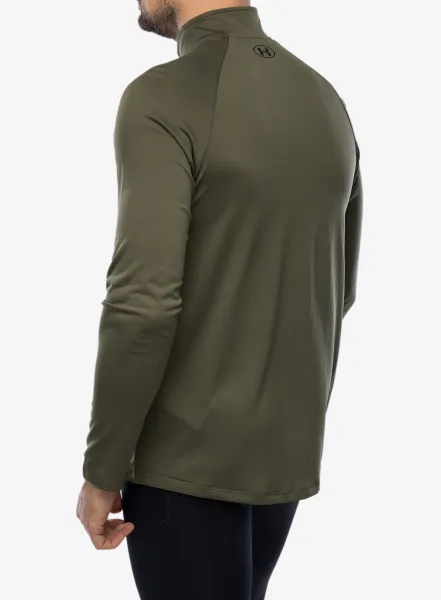 Rýchloschnúca mikina Under Armour Tech 2.0 1/2 Zip Long Sleeve - marine od green/black