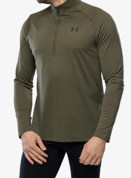 Rýchloschnúca mikina Under Armour Tech 2.0 1/2 Zip Long Sleeve - marine od green/black