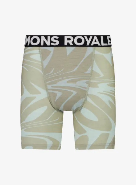 Boxerky Mons Royale Hold 'em Boxer - signal lost glacier