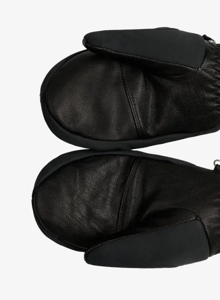 Dámske palčiaky Ziener Karoia WS PR Mitten - black/rose metallic