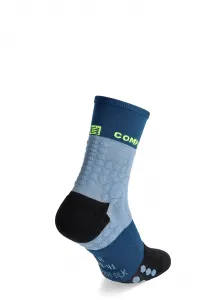 Ponožky na behanie Compressport Pro Racing Socks Winter Trail - denim/poseidon