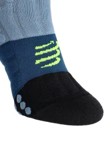 Ponožky na behanie Compressport Pro Racing Socks Winter Trail - denim/poseidon