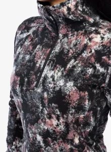Dámska mikina bez kapucne Columbia Glacial IV Print 1/2 Zip - snowdrift timberwild