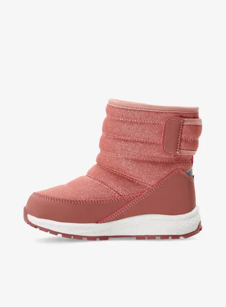 Dievčenské zimné topánky Viking Footwear Equip Pull-on Warm WP 1V - pink
