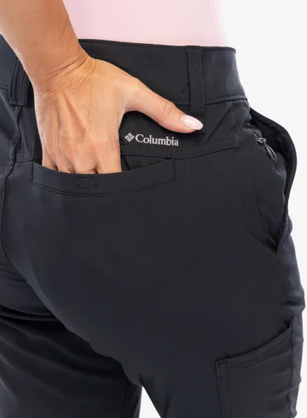 Dámske nohavice Columbia Back Beauty 2.0 Softshell Pant - black