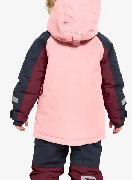Dievčenská bunda Didriksons Neptun Jacket 3 - dusty pink