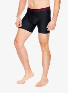 Boxerky Under Armour Performance Tech 6 in 3-Pack Boxerjock - red/castlerock full heather