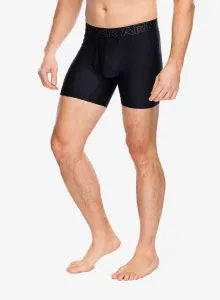 Boxerky Under Armour Performance Tech 6 in 3-Pack Boxerjock - black/black/castlerock