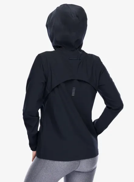 Bežecká bunda dámska Under Armour UA OutRun The Storm Jacket - black/reflective/reflective