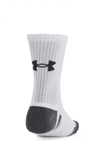 Ponožky Under Armour UA Performance Cotton 3 Pack Mid Crew - white/white/pitch gray