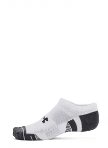Ponožky Under Armour Performance Cotton No Show 3-Pack - white/white/pitch gray