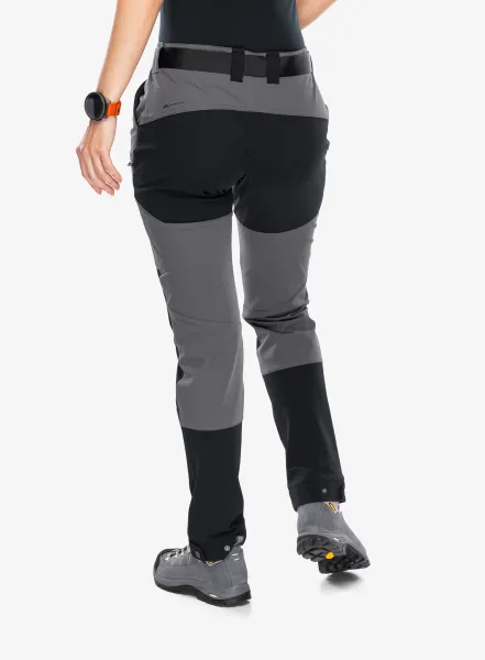 Dámske softshellové nohavice Hannah Torga - gray pinstripe/anthracite