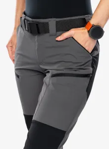 Dámske softshellové nohavice Hannah Torga - gray pinstripe/anthracite