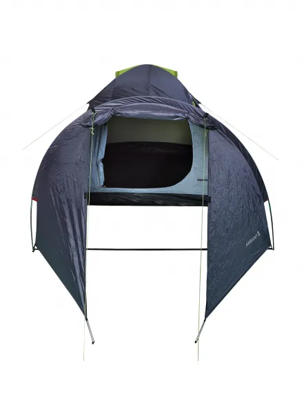 Stan pre 3 osoby Hannah Arrant 3 - cloudy gray / spring green II
