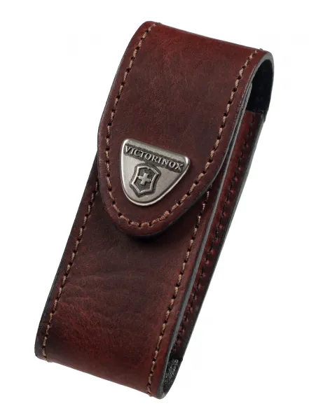 Puzdro na Victorinox kožené hnedé malé