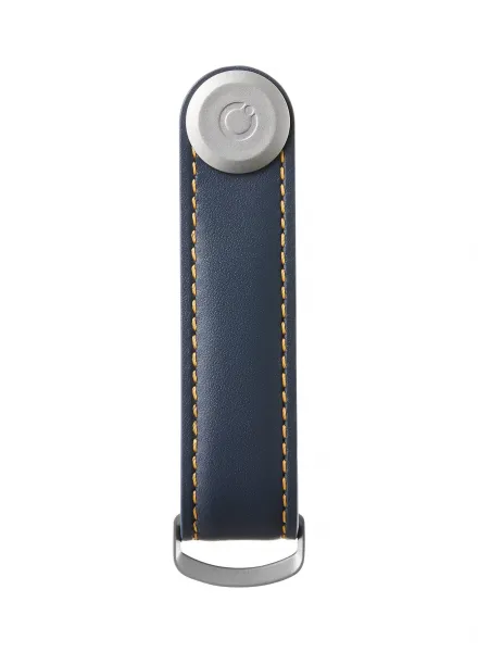 Krúžok na kľúče Orbitkey Leather - navy/tan