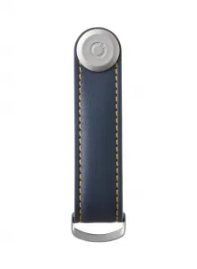 Krúžok na kľúče Orbitkey Leather - navy/tan