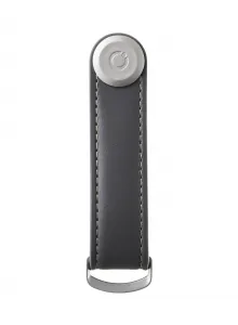 Krúžok na kľúče Orbitkey Leather - charcoal/grey