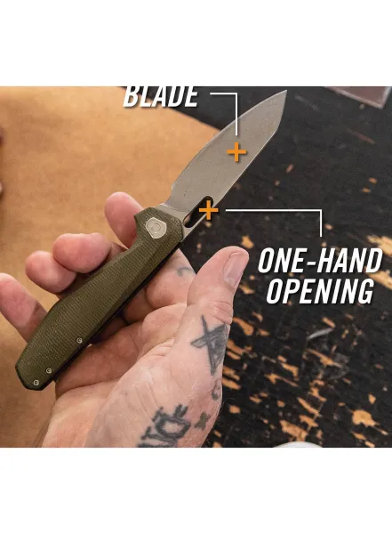 Skladací nôž Gerber Slimsada D2 - olive