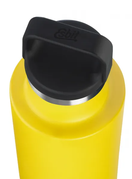 Turistická fľaša Esbit Sculptor Insulated Bottle 750ml - sunshine yellow