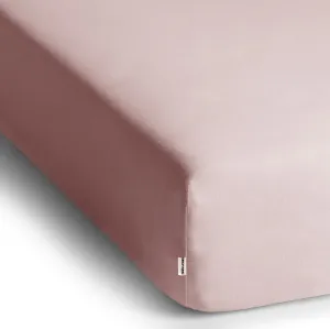 Bavlnené jersey prestieradlo s gumou DecoKing Amber orgovánové, veľkosť 80-90x200+30
