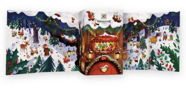 Sonnentor Adventný kalledár® porciovaný 38,9g