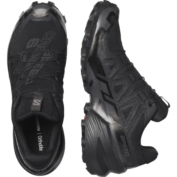 Tenisky na behanie dámske Salomon Speedcross 6 GTX - black/phan