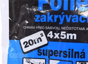 SOUDAL krycia fólia supersilná 4x5 m