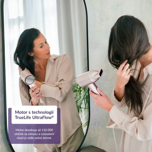 TrueLife Hairdryer D6 Fén ružová