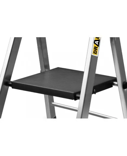Hliníkovýrebríks3schodíkmi,policouanosnosťou125kg