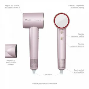 TrueLife Hairdryer D6 Fén ružová