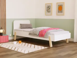Benlemi Obdĺžnikové posteľové čelo NOVA z dreva Zvoľte farbu: Biela