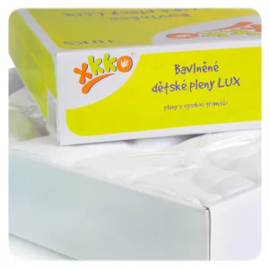Bavlnené plienky Xkko Lux 70x70 cm 10ks