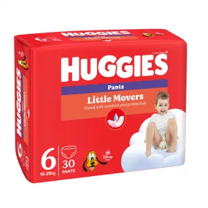 Huggies Pants Jumbo 6 15-25 kg 30 ks,HUGGIES® Pants Nohavičky plienkové jednorazové 6 (15-25 kg) 30 ks