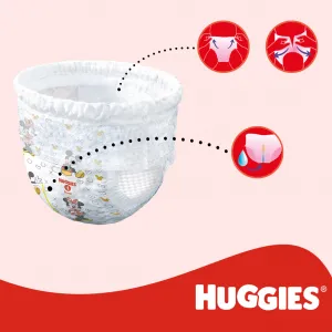 Huggies Pants Jumbo 6 15-25 kg 30 ks,HUGGIES® Pants Nohavičky plienkové jednorazové 6 (15-25 kg) 30 ks