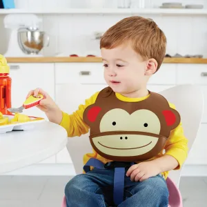 SKIPHOP Silikónový podbradník Skip Hop Opička