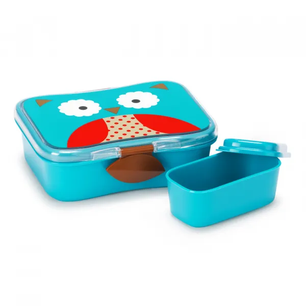 SKIP HOP Zoo Krabička na desiatu 700 ml Sovička 3r+