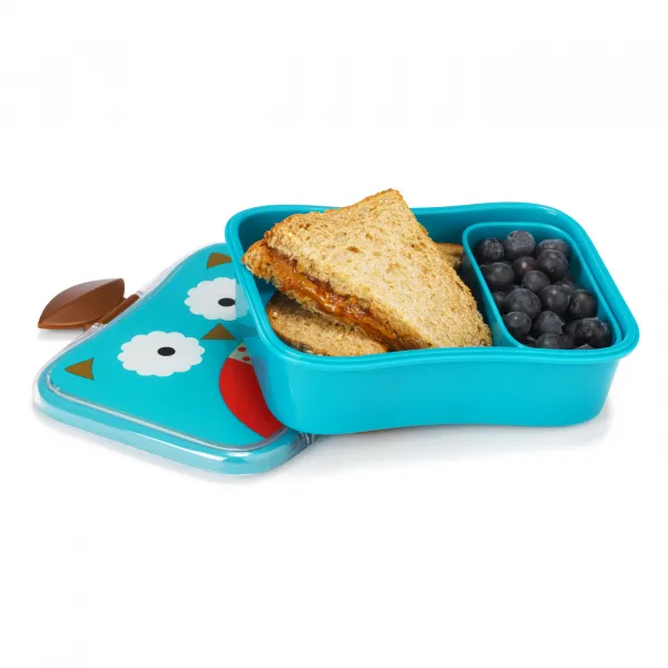 SKIP HOP Zoo Krabička na desiatu 700 ml Sovička 3r+