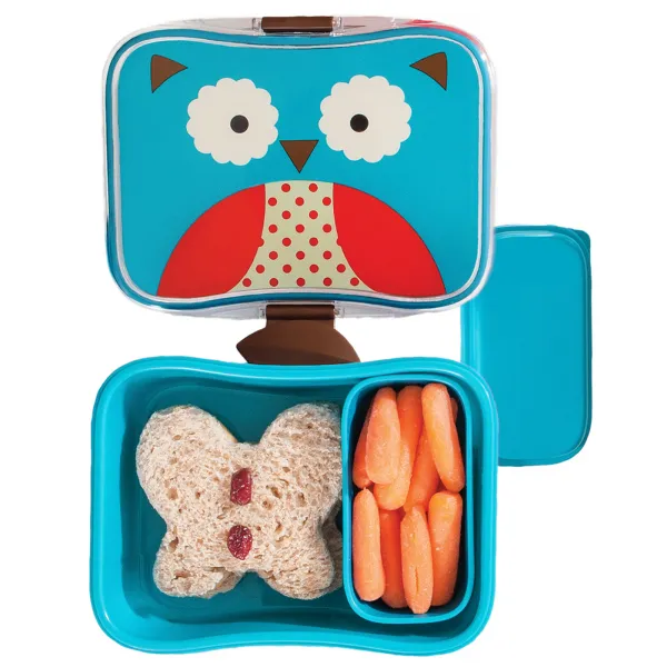 SKIP HOP Zoo Krabička na desiatu 700 ml Sovička 3r+