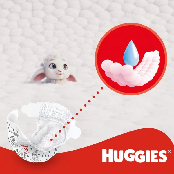 HUGGIES® Plienky jednorázové Little Movers 3 (4-9 kg) 78 ks
