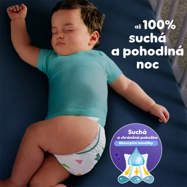 Pampers Active Baby 4, Maxi 9-14 kg 132,PAMPERS Active Baby Plienky jednorazové 4 (9-14 kg) 132 ks
