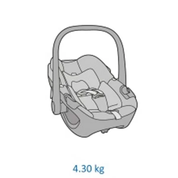 Maxi-Cosi Pebble 360 2021 Essential Graphite,MAXI-COSI Autosedačka Pebble 360 (0-13 kg) Essential Graphite