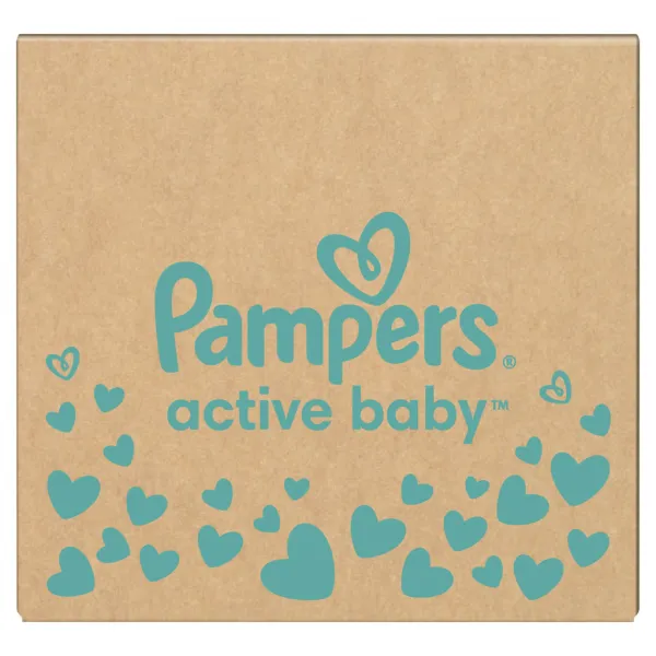 PAMPERS Active Baby 6 13-18 kg Extra Large 128 ks,PAMPERS Active Baby Plienky jednorazové 6 (13-18 kg) 128 ks - MESAČNÁ ZÁSOBA