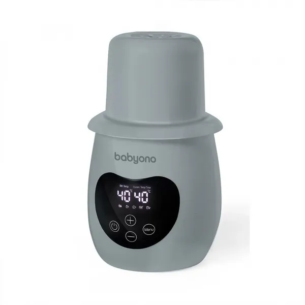 BABYONO Ohrievač a sterilizátor digitálny HONEY šedý