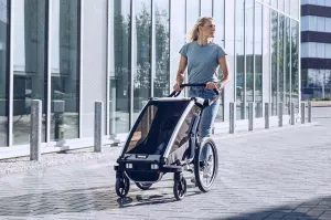 Prívesný vozík za bicykel Thule Chariot Lite1 - agave