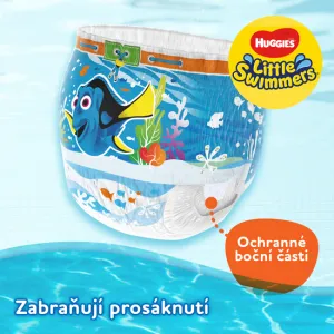 Huggies Little Swimmers 2-3 3-8 kg 12 ks,HUGGIES® Little Swimmers Plienky do vody jednorazové 2-3 (3-8 kg) 12 ks