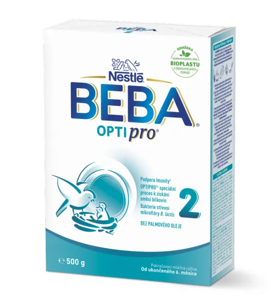 BEBA OPTIPRO® 2 Mlieko následné, 500 g​
