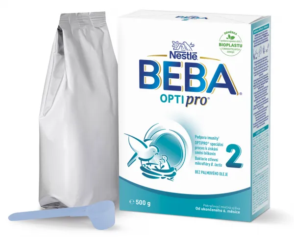 BEBA OPTIPRO® 2 Mlieko následné, 500 g​